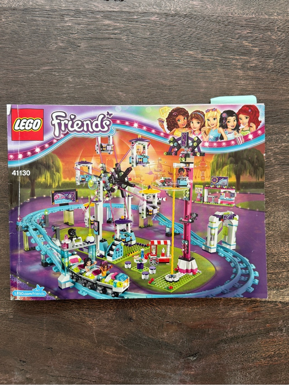 Lego Friends Amusement Park Roller Coaster #41130 (Retired Product)
